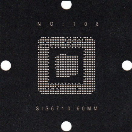 SIS 671 Stencil 80x80mm