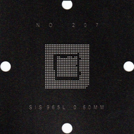 SIS 965L Stencil 80x80mm
