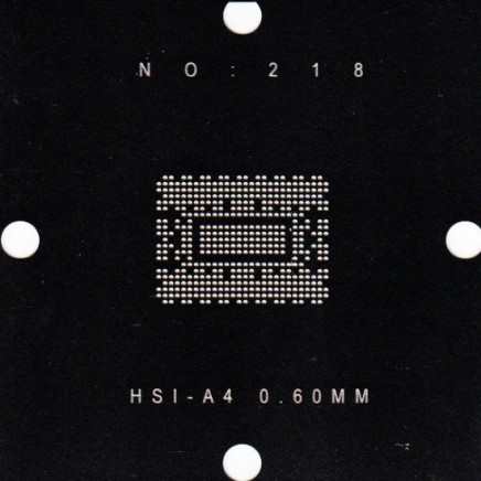 HSI-A4 Stencil 80x80mm