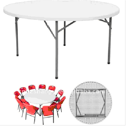5ft Plastic Folding Tables/Dining Table/Restaurant Table/Banquet Table (SY-152Y)
