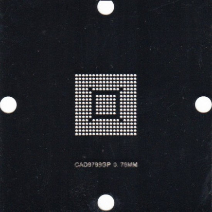 CXD9799GP Stencil 80x80mm