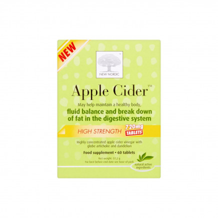 New Nordic Apple Cider High Strength Food Supplement 
