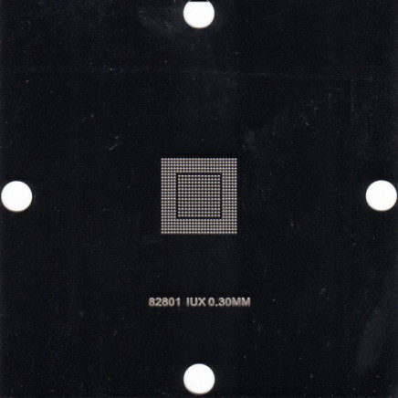 82801IUX Stencil 80x80mm