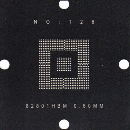 82801HBM Stencil 80x80mm