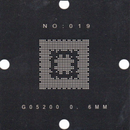 GO5200 Stencil 80x80mm