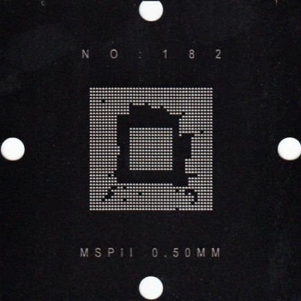 MSP II Stencil 80x80mm