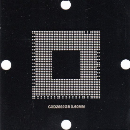 CXD2992GB Stencil 80x80mm
