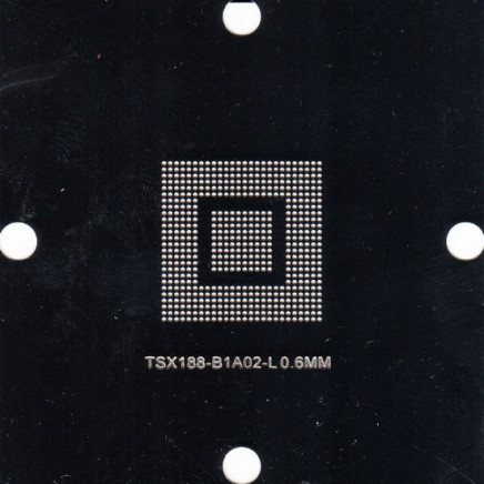 TSX188-B1A02-L Stencil 80x80mm