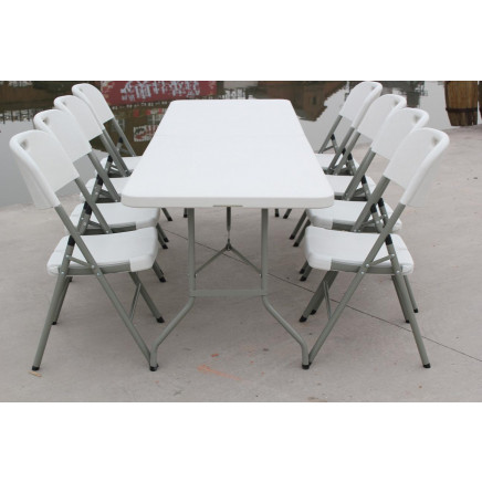 8 Foot Plastic Banquet Folding Table (SY-240Z)