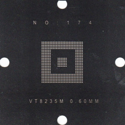 VIA VT8235M Stencil 80x80mm