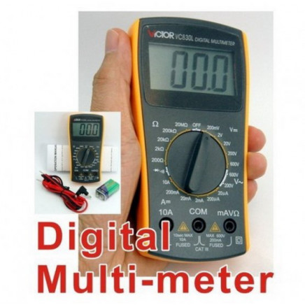 VICTOR VC830L Digital Meter Multimeter Tester Pocket