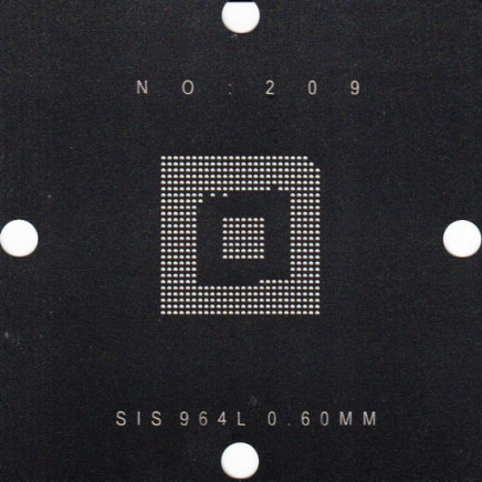 SIS 964L Stencil 80x80mm