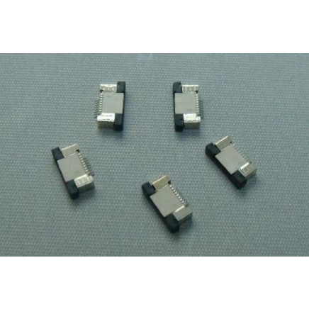 5pcs FFC/FPC Connector 8pin Pitch 0.5mm Top Contact