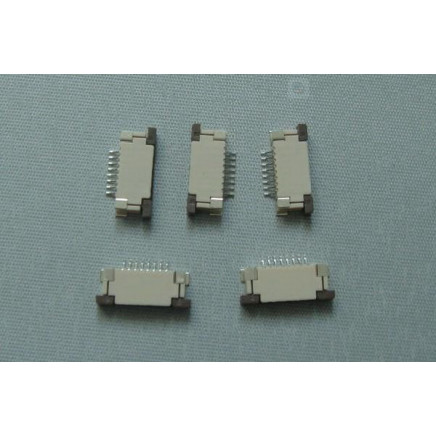 5pcs FFC/FPC Connector 8pin Pitch 1.0mm Top Contact