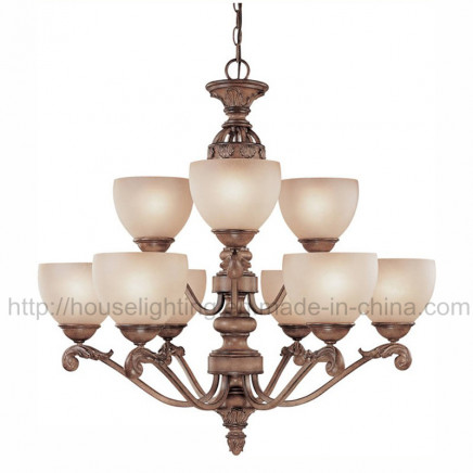 9 Arm Archaized Chandelier (CH-850-5027X9)