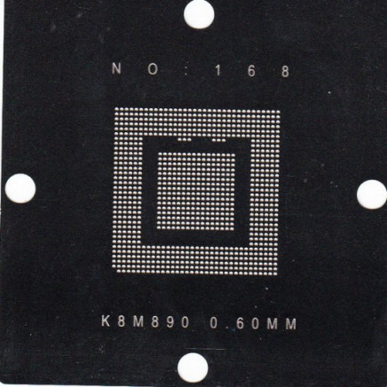 K8M890 Stencil 80x80mm