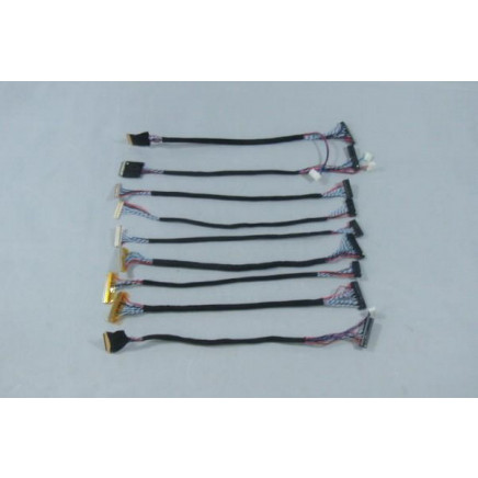 9 Kind of LVDS CABLE for Most of LCD panel controller