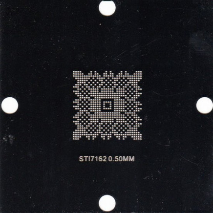 STI7162 Stencil 80x80mm