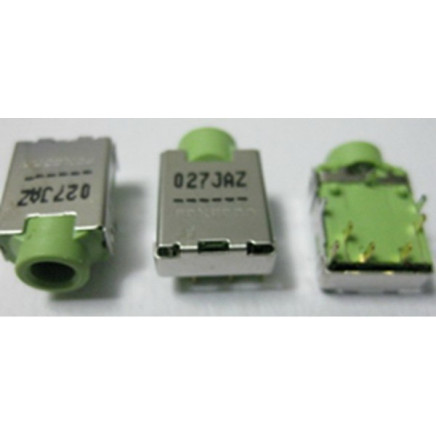 2pcs Laptop Earphone Jack 5pin AJ040