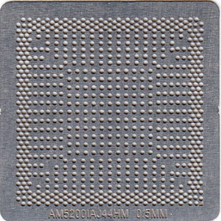 AM5200IAJ44HM BGA Stencil Template Heat Directly