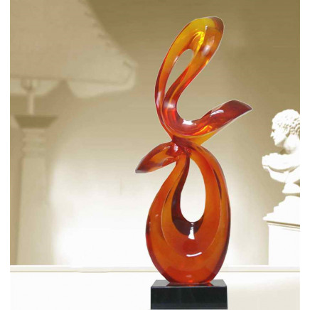 Abstract Resin Sculpture for Office Decoration Td-R064