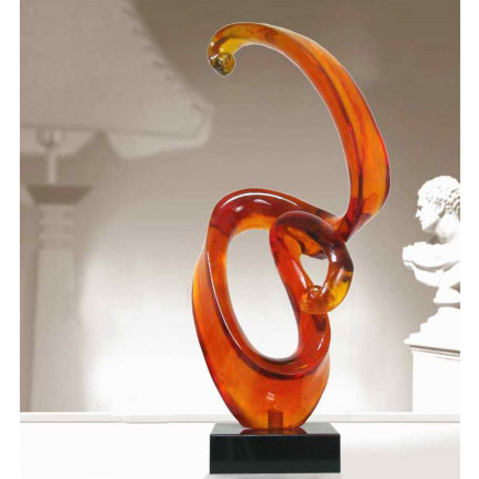 Abstract Resin Sculpture for Office Decoration Td-R065