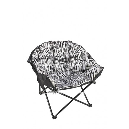 Adult Folding Round Camping Chair Moon Beach Chair Folding Chair (HC-LS-MC16)