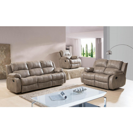 Air Leather Living Room Sofa, Recliner Sofa (E-3689)