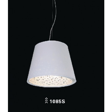 Aluminium Metal Pendant Lamps with Fabric Shade (1085S)