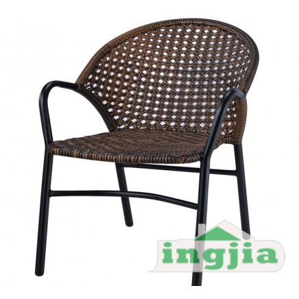 Aluminium Rattan Garden Dining Restaurant Hotel Outdoor Chair (JC-34B)