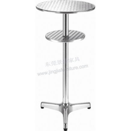 Aluminum Outdoor Hotel Garden Leisure Dining Bar Table (JJ-TR02)