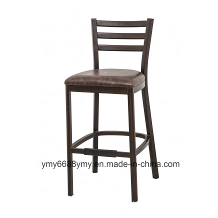 Aluminum PU Cushion High Bar Chair