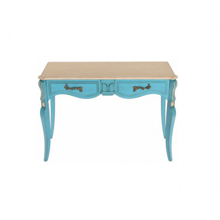 Antique Hotel Furniture Wood Lobby Console Table with Drawer (G551)