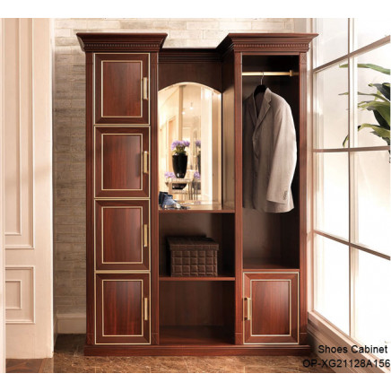 Antique PVC Wood Shoe Cabinets (XG21128A156)