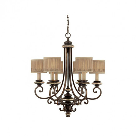 Antique Steel 6 Arms Ceiling Lights Big Chandelier CH-850-5007x6