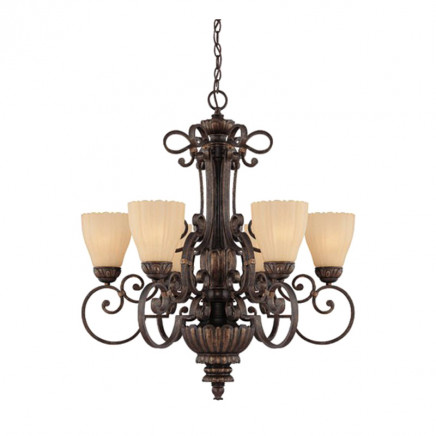 Antique Style 6 Light Chandelier CH-850-5015x6