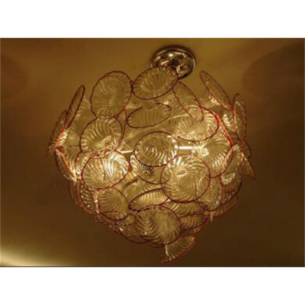 Antiuqe Hand Blown Glass Droplight with High Quality