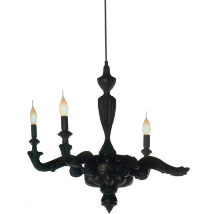 Artistic Chandelier Black Burning Pendant Chandelier