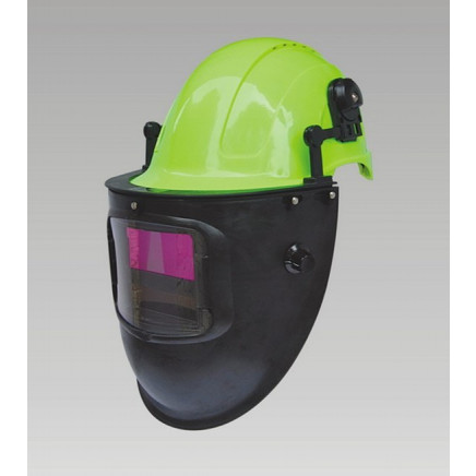 Auto-Darkening Welding Face Helmet with Welding Filter