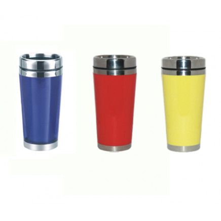 BPA Free Double Wall Stainless Steel Auto Mug Dn-008A