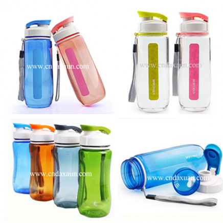 BPA Free Plastic Sport Water Bottle with Drink Hole Dn-113