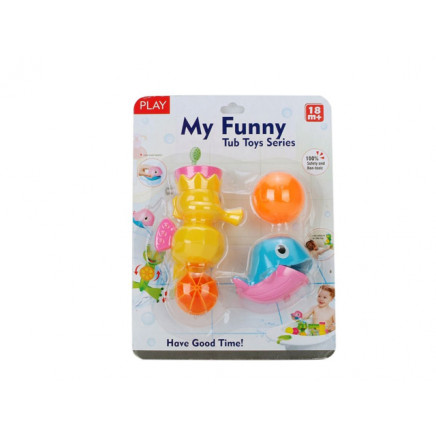 Baby Sea Horse Bath Toy Set (H9200027)