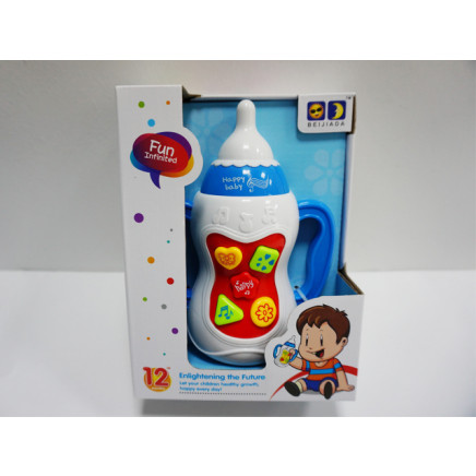 Baby Toy Cartoon Music Feeding-Bottle (H8533005)