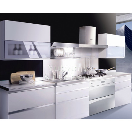Baked Paint Kitchen Cabinet (M-L102)