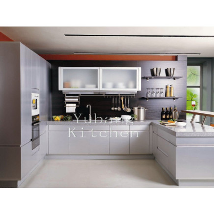 Baked Paint Kitchen Cabinet (M-L72)