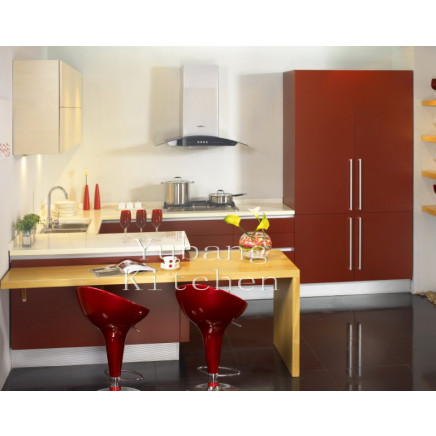 Baked Paint Kitchen Cabinet (M-L77)