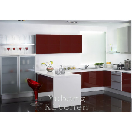 Baked Paint Kitchen Cabinet (M-L85)