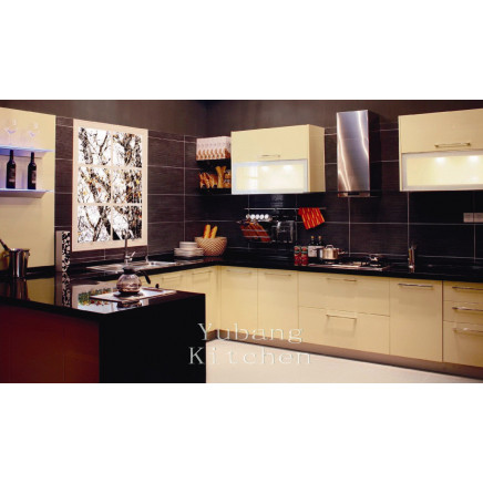 Baked Paint Kitchen Cabinet (M-L87)