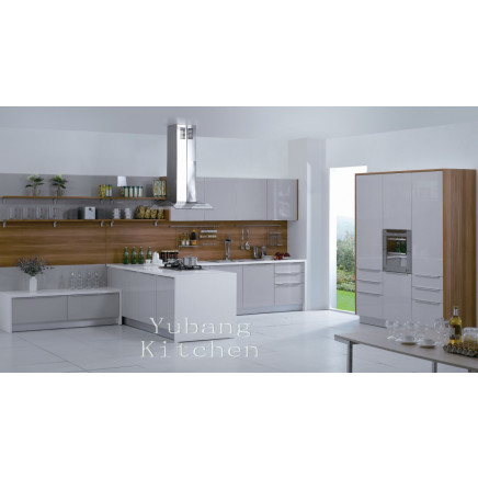 Baked Paint Kitchen Cabinet (M-L93)