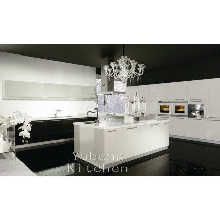 Baked Paint Kitchen Cabinet (M-L99)